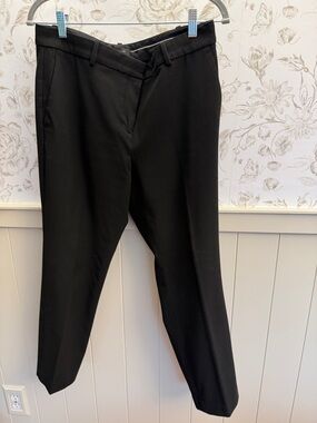 Ann Taylor Black Cropped Dress Pants - Classic Ankle Length
